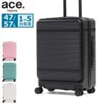 最大39%★5/1限定 セール30%OFF ノベルティ付 エーストーキョー スーツケース Mサイズ ace.TOKYO キャリーケース 軽量 軽い 拡張 ストッパー付き ACE 05362