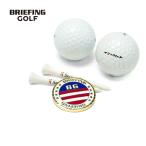  максимальный 50%*9/29 ограничение Япония стандартный товар Briefing Golf Golf маркер (габарит) бренд симпатичный BRIEFING GOLF ENAMEL BG FLAG MEDAL MARKER BRG261G31