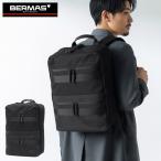 ショッピング通勤用 最大41%★1/15限定 正規品1年保証 バーマス リュック メンズ ビジネスリュック BERMAS ブランド 大人 バックパック B4 黒 BAUER BS デイパックL 60681