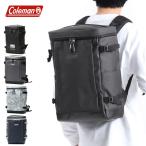 最大39%★5/1限定 公認販売店 コールマン リュック メンズ レディース 大容量 通学 シンプル 黒 Coleman リュックサック 防水 B4 A4 25L PC シールド 25