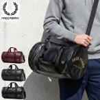 ショッピングフレッドペリー 最大55%★2/1迄 フレッドペリー ボストンバッグ 旅行 大容量 メンズ レディース FRED PERRY 軽量 斜めがけ 2WAY 23L A4 Tonal Classic Barrel Bag L7260 爆買