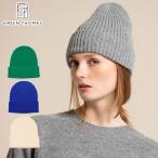 ショッピングトーマス 最大42%★1/1.4限定 グリーントーマス 帽子 ニット帽 レディース メンズ 秋冬 冬 ブランド おしゃれ GREEN THOMAS 無地 防寒 暖かい 手洗い HAT 6420006