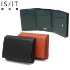 最大36%★7/22限定 IS/IT 財布 三つ折り財布 メンズ レディース コンパクト イズイット ブランド 軽量 本革 革 小さい ボックス型 カード ウエストII 982611