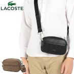 最大51%★2/11限定 ラコステ ショルダーバッグ メンズ レディース 小さめ LACOSTE 軽量 ザ ブレンドシーズナル モノグラムコンビレポーターバッグ NH5175BG