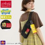  максимальный 50%*9/22 до Япония стандартный товар Manhattan Poe te-ji сумка-пояс Manhattan Portage SPONGE BOB ALLEYCAT WAIST BAG MP1101SB