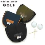 ショッピングPIECE 最大50%★1/8限定 正規取扱店 マスターピースゴルフ ヘッドカバー master-piece GOLF パターカバー for Mallet マレット センターシャフト マグネット 02642