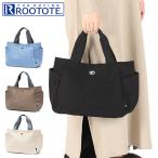 ショッピングトートバッグ キャンバス 最大55%★1/30〜 ルートート トートバッグ レディース キャンバス 小さめ ROOTOTE 軽量 横 B5 綿 コットン 軽い 女性 SN.デリ.パルーティ.キャンバス-A 3671
