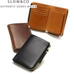 最大46%★1/8限定 スロウ 二つ折り財布 メンズ レディース 本革 革 レザー SLOW 財布 ブランド サイフ 二つ折り 小銭入れあり 軽い 大きめ 日本製 SO881P