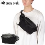 最大41%★8/31まで スノーピーク ウエストバッグ メンズ レディース snow peak ボディバッグ 斜めがけ 軽量 丈夫 ウエストポーチ A5 ALK Waist Bag AC-25AU011