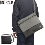 ショッピングショルダーバッグ メンズ セール30%OFF アントラック ショルダーバッグ メンズ レディース ブランド 大きめ UNTRACK 軽量 斜めがけ かっこいい バッグ ナイロン A4 14インチ 60053