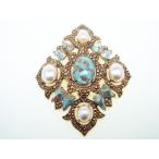 ヴィンテージ SARAH COVENTRY エンブレムブローチ