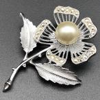 Sarah Coventry Vintage Brooch サラ・コベントリー ヴィンテージ フェイクパール フラワー ブローチ 1960年代頃