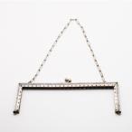  античный silver metallic ru простой сумка рама 