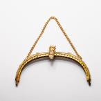 1940s* Франция Vintage белый × розовый цветочный узор белый × голубой бисер сумка рама 