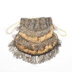  античный Belgium производства ручная работа украшен блестками × бисер вечерняя сумочка 