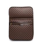  Louis Vuitton Carry кейс Damier *ebenpe газ 55 N23297 LOUIS VUITTON сумка дорожная сумка чемодан [ безопасность гарантия ]