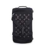  Louis Vuitton дорожная сумка монограмма * Eclipse вязаный Horizon * soft M20125 черный чёрный путешествие для [ безопасность гарантия ]