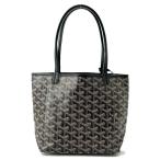 ゴヤール ハンドバッグ サンルイ ジュニア GOYARD バッグ 黒 【安心保証】