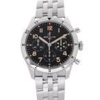 ブライトリング クラシック アヴィ クロノグラフ A23380 BREITLING 腕時計 黒文字盤 【安心保証】