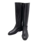  Chanel сапоги здесь Mark цепь женский размер 37C G39171 CHANEL обувь чёрный [ безопасность гарантия ]