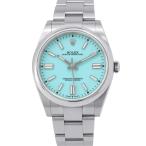 ロレックス オイスターパーペチュアル41 124300 ROLEX 腕時計 ターコイズブルー文字盤 【安心保証】
