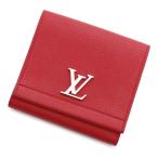ルイヴィトン 二つ折り財布 ポルトフォイユ・ロックミーII コンパクト カーフレザー M64308 LOUIS VUITTON 【安心保証】