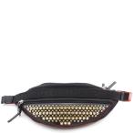 クリスチャン・ルブタン ボディバッグ スタッズ レザー スパイクスタッズ ウエストバッグ 3215169 Christian Louboutin 黒 【安心保証】