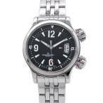 ジャガールクルト マスターコンプレッサー Q1728420/148.8.60 JAEGER-LECOULTRE 腕時計 黒文字盤 【安心保証】
