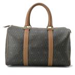  Christian * Dior сумка "Boston bag" соты рисунок PVC/ кожа Christian Dior [ безопасность гарантия ]