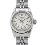ロレックス オイスターパーペチュアル SS/K18WGホワイトゴールド R番 67194 ROLEX 腕時計 白文字盤 【安心保証】