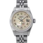ロレックス レディ デイトジャスト 79174NRD A番 ROLEX 腕時計 ピンクシェル文字盤 ローマン 【安心保証】
