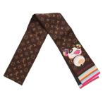 ルイヴィトン スカーフ LV × TM バンドー・スーパーフラット シルク M96083 LOUIS VUITTON 村上隆