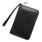 エルメス トラベルケース チャーリー ブラック/ゴールド金具 ボックスカーフ □C刻印 黒 【安心保証】