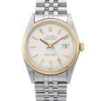ロレックス デイトジャスト 17番 1601 ROLEX 腕時計 白文字盤 【安心保証】