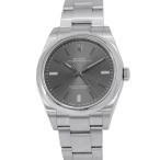 ロレックス オイスターパーペチュアル 114300 ROLEX 腕時計 ダークロジウム文字盤 【安心保証】