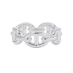 ショッピングエルメス エルメス リング シェーヌダンクル アンシェネPM Enchainee SV925シルバー リングサイズ53 HERMES ジュエリー