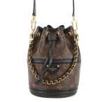 ルイヴィトン ハンドバッグ モノグラム カノエ M83480 2way 黒 ブラック 【安心保証】