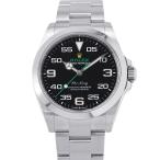 ロレックス エアキング ランダムシリアル ルーレット 126900 ROLEX 腕時計 黒文字盤 【安心保証】