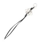 ショッピングロエベ ロエベ バッグチャーム アナグラム レザー C821232X02 LOEWE 黒 【安心保証】