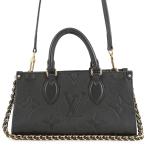 ルイヴィトン ハンドバッグ モノグラム・アンプラント オンザゴー EW M23640 LOUIS VUITTON 3way 黒 ブラック 【安心保証】