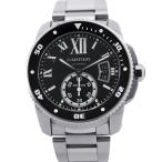 カルティエ カリブル ドゥ カルティエ ダイバー W7100057 Cartier 腕時計 黒文字盤 【安心保証】