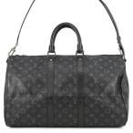  Louis Vuitton сумка "Boston bag" монограмма * Eclipse ключ boru* частота lie-ru45 M40569 Vuitton 2way плечо черный чёрный [ безопасность гарантия ]