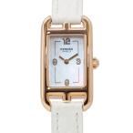 エルメス ナンタケット PM Y刻印 W049575WW00/NA2.170 HERMES 腕時計 ホワイトマザーオブパール文字盤 【安心保証】