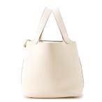 エルメス ハンドバッグ ピコタンロックMM ナタ/ゴールド金具 トリヨンクレマンス B刻印 【安心保証】