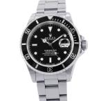ロレックス サブマリーナ デイト N番 16610 ROLEX 腕時計 黒文字盤 【安心保証】