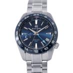 セイコー グランドセイコー スプリングドライブ GMT SBGE255 SEIKO 腕時計 ブルー文字盤 【安心保証】