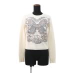  Christian * Dior вязаный Butterfly Around The World свитер женский размер 34 414S57AM078 tops [ безопасность гарантия ]