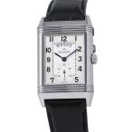 ジャガールクルト グランドレベルソ デュオ Q3748421 JAEGER-LECOULTRE 腕時計 シルバー/ブラック文字盤 【安心保証】