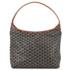 ゴヤール トートバッグ ボエム ホーボーバッグ PVC BOHEMEPMLTY01CL03P GOYARD ポーチ付き 黒 ブラウン 【安心保証】