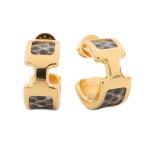  Hermes серьги o лампа PM on пятно / Gold металлические принадлежности Lizard HERMES аксессуары 